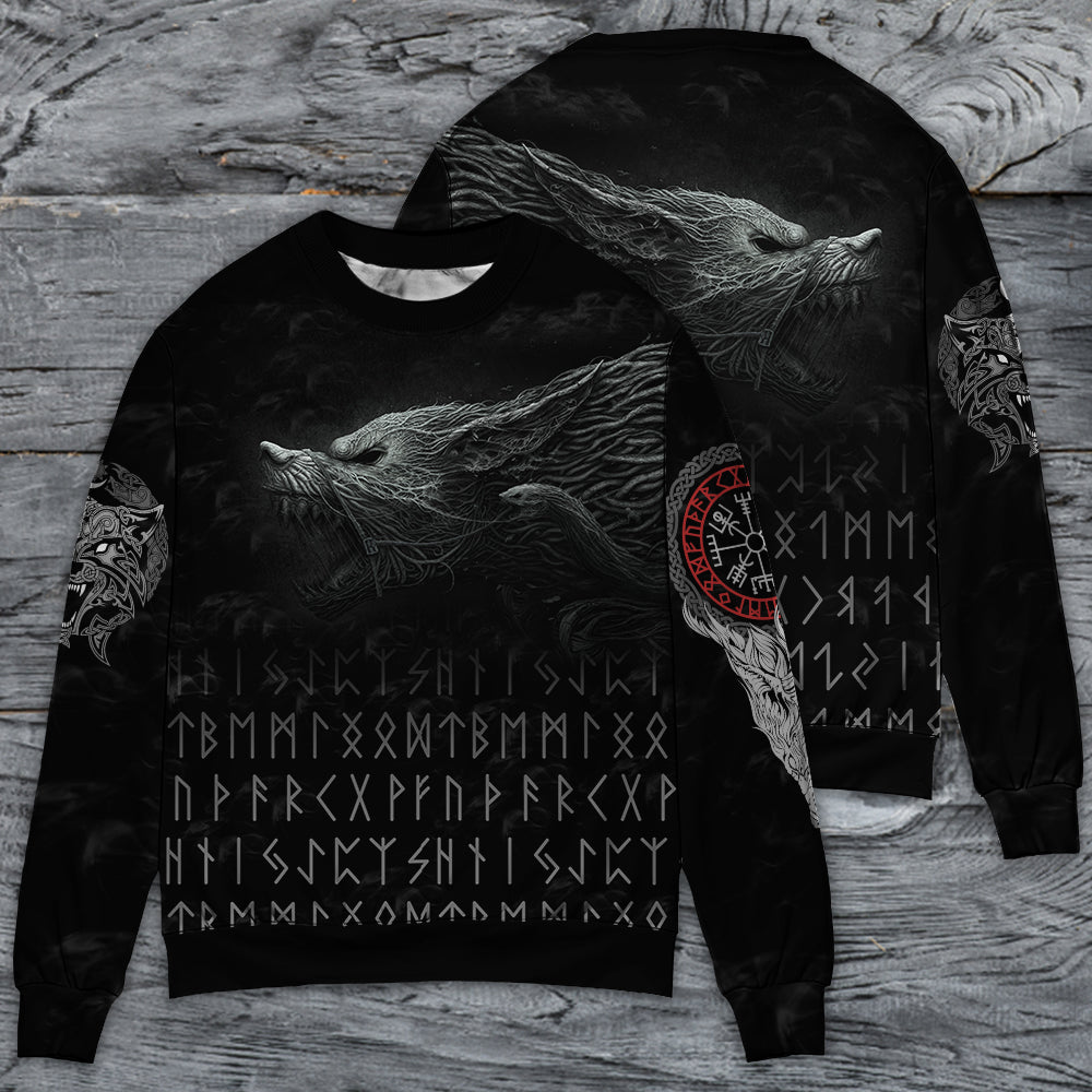Viking Warrior Blood Black Sweater For Outdoor Gatherings Weekend Trips And Bold Casual Styling