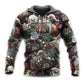 Dark Fantasy Dice Hoodie For Distinctive Streetwear Holidays And Thoughtful Gifts