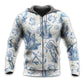 Vintage Sailboat Sea Map Hoodie For Coastal Life Casual Events And Everyday Comfort