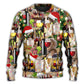 Christmas Wine Night Cozy Holiday Sweater For Holiday Parties Family Gatherings And Seasonal Gift Giving