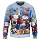 Christmas Family Snowman Happy Xmas Sweater For Festive Events Weekend Outings And Comfortable Winter Style