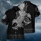 Norse Warrior Raven Odin Victory Hawaiian Shirt For Poolside Relaxation And Sunny Getaways