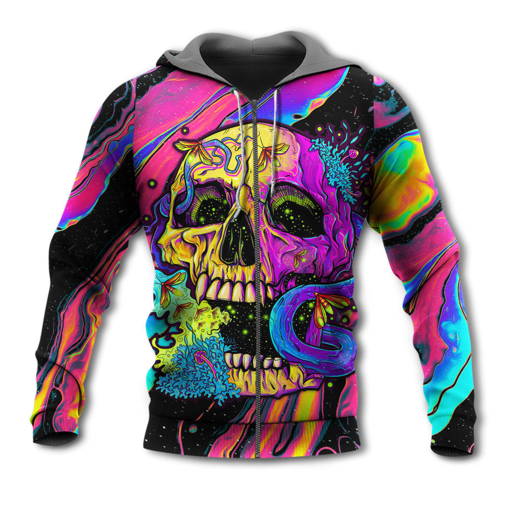 Neon Skull Moth Night Butterfly Hoodie For Gothic Art Lovers Daily Wear And Weekend Adventures