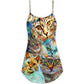 Real Love For Cats V-Neck Sleeveless Cami Dress For Summer Vacations Festivals And Playful Casual Styling