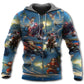 Santa Holiday Action Hoodie For Christmas Events Holiday Travel And Comfortable Casual Outfits