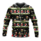 Santa Big Christmas Night Hoodie For Festive Family Moments Winter Wear And Holiday Gift Ideas