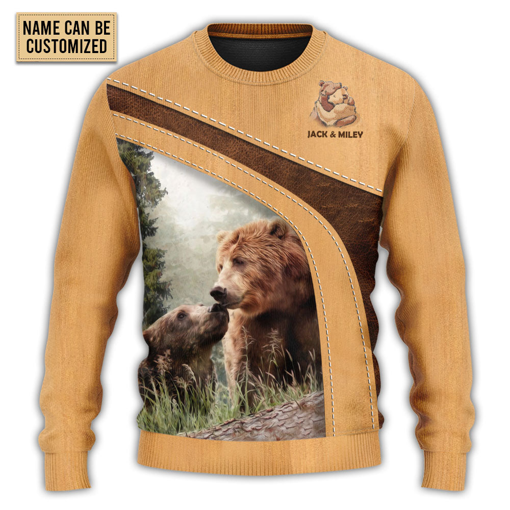 Old Bear Honey Sweater For Casual Styling Weekend Outings And Creative Gift Giving