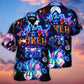 Neon Game Card Casino Slot Machine Jackpot Hawaiian Shirt Design View For Resort Travel And Thoughtful Gifting