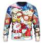 Christmas Snowman Merry Xmas Sweater For Festive Events Weekend Outings And Comfortable Winter Style