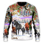 Christmas Farm Merry Xmas To Everyone Sweater For Festive Family Events Casual Wear And Holiday Gift Giving