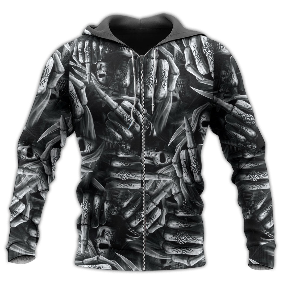 Skull Life Mortality Hoodie For Dark Artwork Streetwear And Relaxed Everyday Outfits