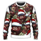 Christmas D20 Witch Dice Holiday Vibe Sweater For Festive Parties Family Photos And Comfortable Seasonal Wear