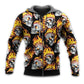 Skull Fire Energy Hoodie For Gothic Streetwear Night Events And Bold Everyday Style