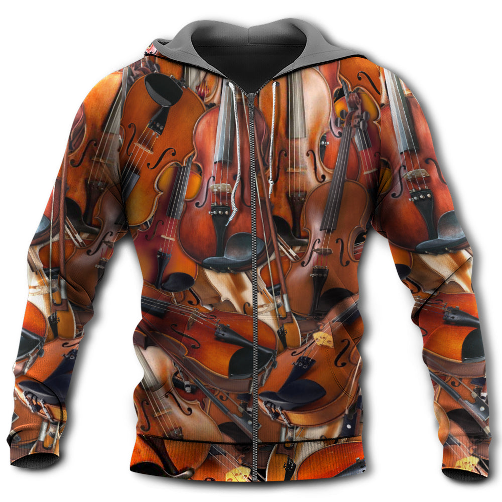 Elegant Violin Instrument Hoodie For Music Inspired Outfits Festivals And Relaxed Everyday Wear