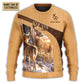 Old Buck And Sweet Doe Wildlife Sweater For Animal Inspired Style Events And Comfortable Daily Wear