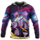 Galaxy Dice Space Adventure Theme Hoodie For Imaginative Art Fans Seasonal Events And Relaxed Style
