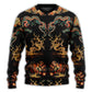 Royal Chinese Dragon Sweater For Casual Wear Travel Parties And Comfortable Seasonal Style