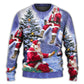 Christmas Santa Story Night Xmas Is Coming Sweater For Family Gatherings Winter Travel And Everyday Seasonal Comfort
