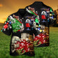 Casino Animals Gathered Craps Table Hawaiian Shirt Fabric Pattern Detail For Beach Days