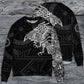 Viking Raven Valhalla Myth Sweater For Outdoor Gatherings Weekend Trips And Bold Casual Styling