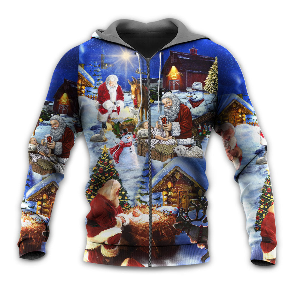 Christmas Faith Inspired Gift Message Hoodie For Winter Adventures Family Gatherings And Festive Everyday Style