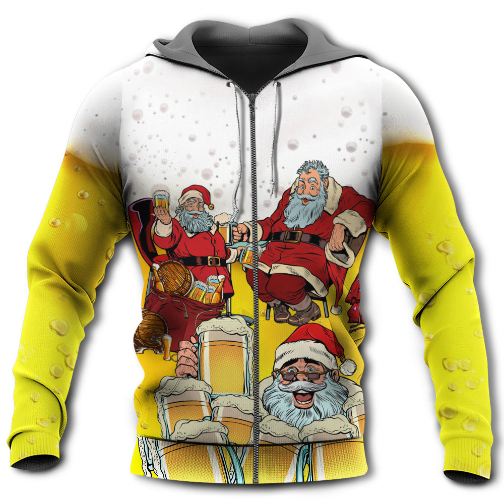 Santa Wants More Cheer Hoodie For Christmas Events Holiday Travel And Comfortable Casual Outfits