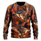 Violin Intelligent Music Sweater For Rehearsals Weekend Outings And Expressive Casual Styling