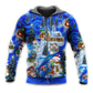 Christmas Snowman Chill Friends Hoodie For Festive Celebrations Seasonal Trips And Relaxed Winter Wear