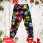 Christmas Tree Gifts Cookies And Gingerbread Long Sleeve Pajamas Set For Holiday Travel And Comfortable Home Wear