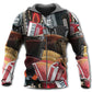 Accordion Gentleman Hoodie For Relaxed Streetwear Weekend Travel And Everyday Style