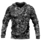 Skull Life Reflection Hoodie For Gothic Inspired Travel Casual Style And Gift Giving