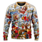 Cheerful Christmas Celebration Sweater For Winter Celebrations Family Events And Relaxed Seasonal Styling