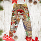 Snowman Couple Christmas Long Sleeve Pajamas Set For Festive Sleepovers And Family Photos