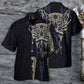 Norse Warrior Bjorn Legend Lifestyle Hawaiian Shirt Artwork Detail For Tropical Trips And Casual Outings