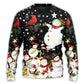 Christmas Snowman Snowy Winter Village Sweater For Seasonal Parties Cozy Gatherings And Thoughtful Holiday Gifts