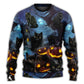 Halloween Black Cat Dark Night Sweater For Halloween Events Weekend Outings And Creative Gift Giving