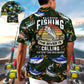 Fishing River Hawaiian Shirt For Sports Fans, Summer Outings, And Relaxed Vacation Wear