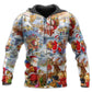 Christmas Holly Jolly Hoodie For Christmas Events Holiday Travel And Comfortable Casual Outfits