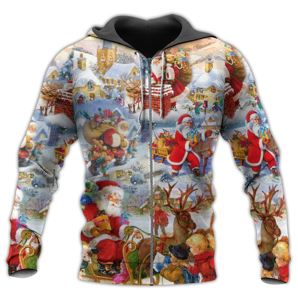 Christmas Holly Jolly Hoodie For Christmas Events Holiday Travel And Comfortable Casual Outfits