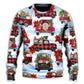 Gnome And Christmas Truck Merry Xmas Sweater For Holiday Parties Family Gatherings And Seasonal Gift Giving