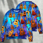Ukulele Music Sweater For Parties Casual Events And Comfortable Daily Wear
