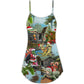 Christmas See You Later Alligator V-Neck Sleeveless Cami Dress For Festive Events And Casual Summer Styling