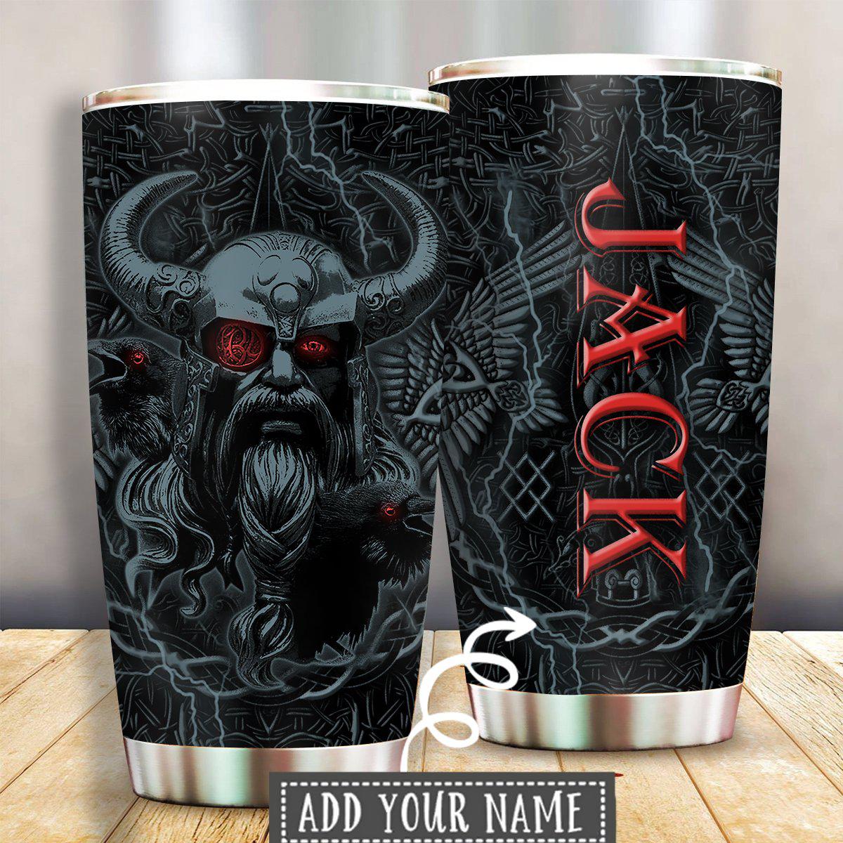 Viking Warrior Stronger Darkness 20 Oz Tumbler For Coffee Travel And Daily Drinks