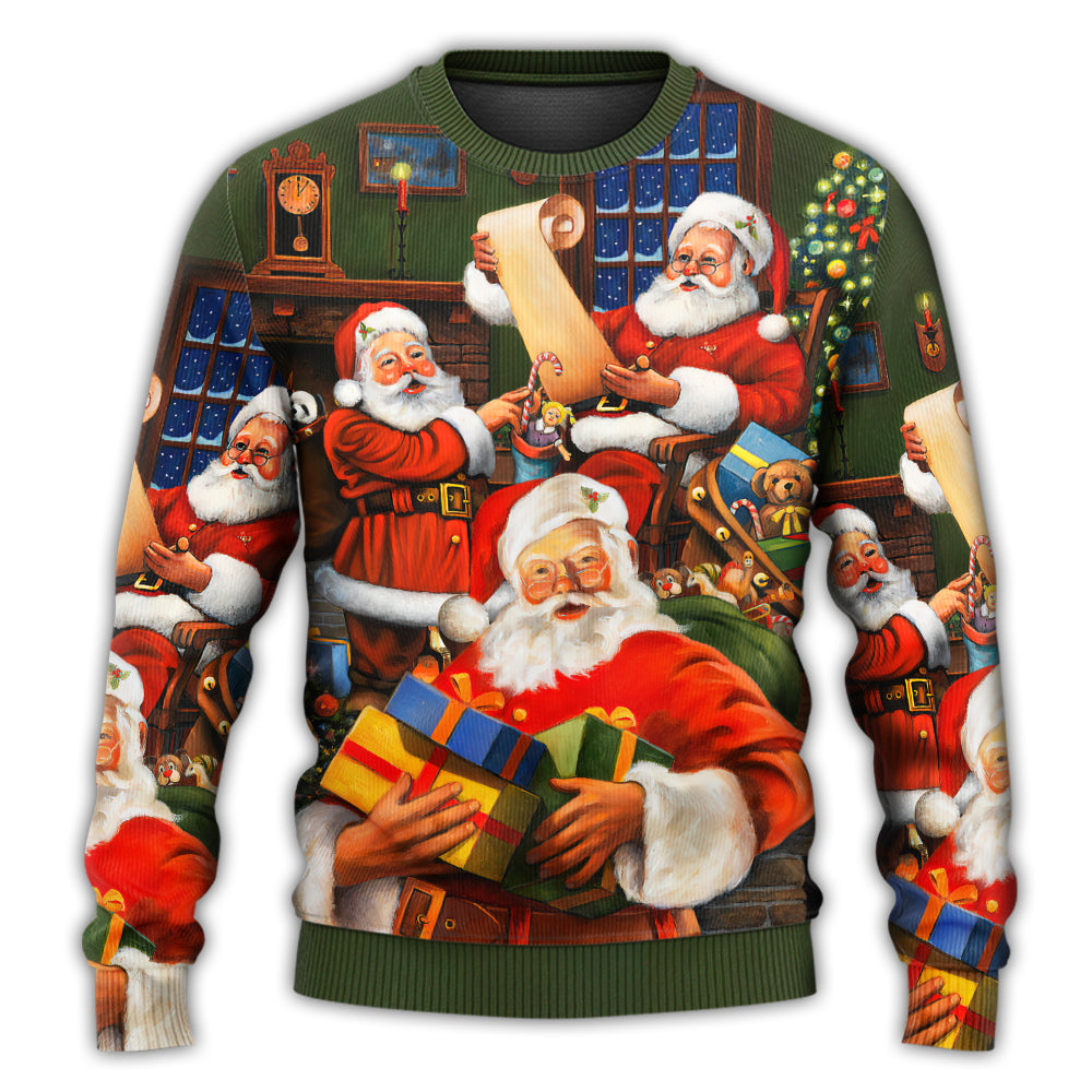 Christmas Santa Gift For Xmas Sweater For Winter Celebrations Family Events And Thoughtful Gifting