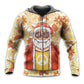 Cute Hippie Christmas Santa Groovy Hoodie For Seasonal Parties Casual Wear And Thoughtful Holiday Gifts