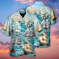 Sail Flying Cloud Sea Hawaiian Shirt For Resort Getaways And Comfortable Summer Activities