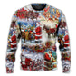 Christmas Magic Celebration Sweater For Festive Family Events Casual Wear And Holiday Gift Giving