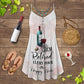 Wine And Im Retired Every Hour V-Neck Sleeveless Cami Dress For Festivals And Relaxed Warm Weather Style