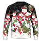 Christmas Cute Snowman Cardinal Happy Xmas Sweater For Holiday Parties Family Gatherings And Seasonal Gift Giving