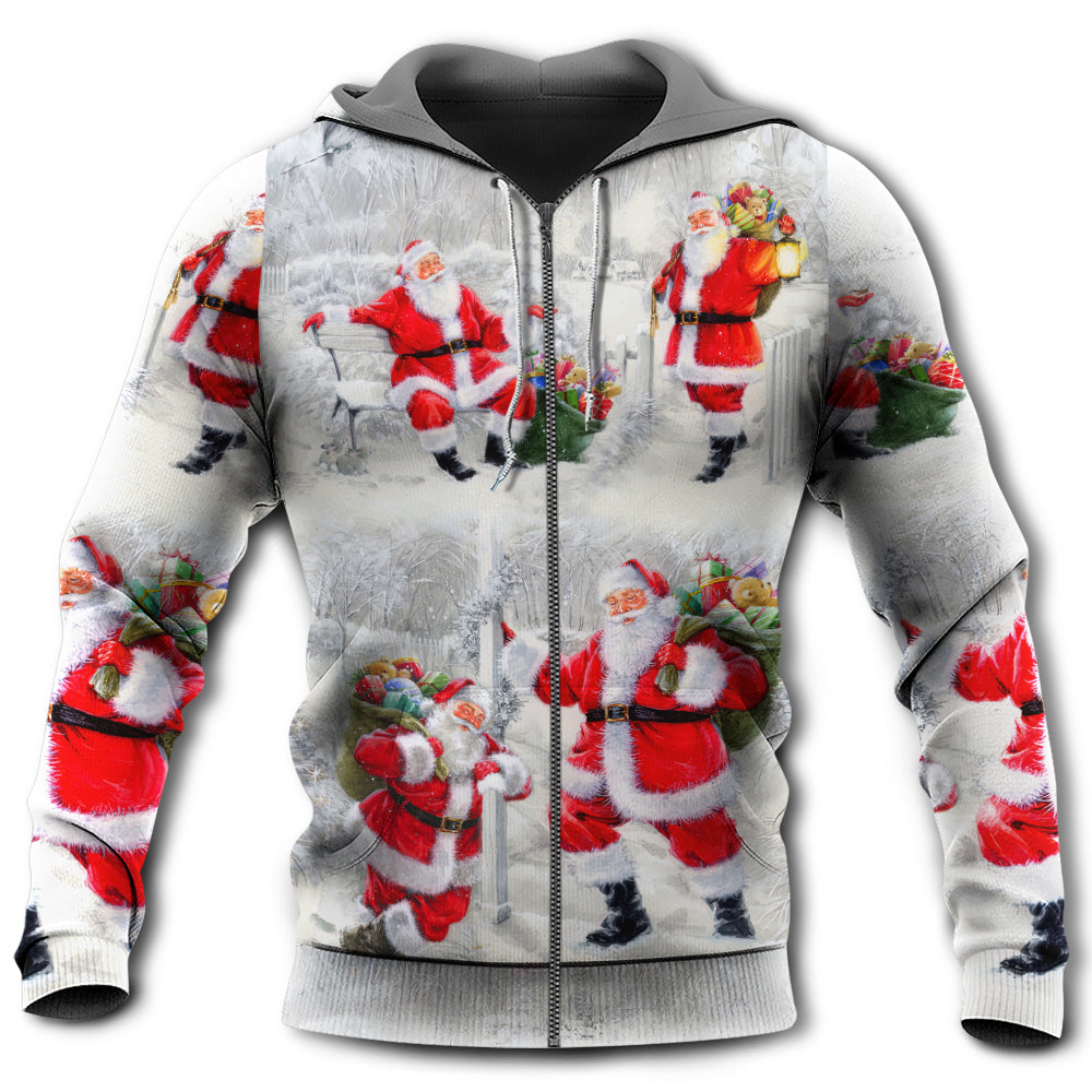 Christmas Santa Holiday Companion Hoodie For Winter Adventures Family Gatherings And Festive Everyday Style